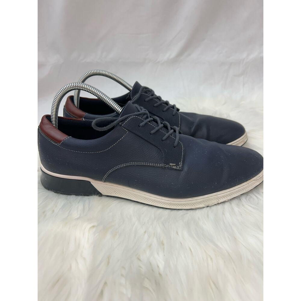Men's 11 Aldo Navy Oxford Casual Shoes Dress GUC